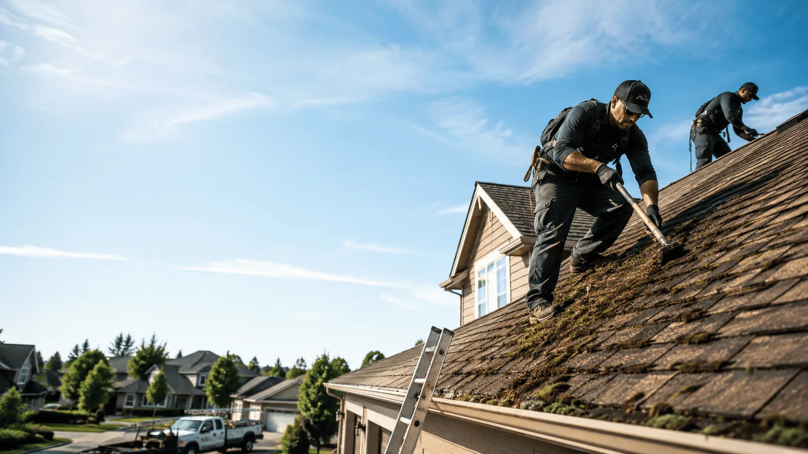 Roof Moss Removal in Bedford, NH near me